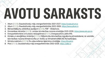 Presentations 'Ēku renovācijas ekonomiskā pamatotība Latvijā 2026. gadā', 14.