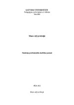 Essays 'Mans ceļš profesijā - pedagogs', 1.