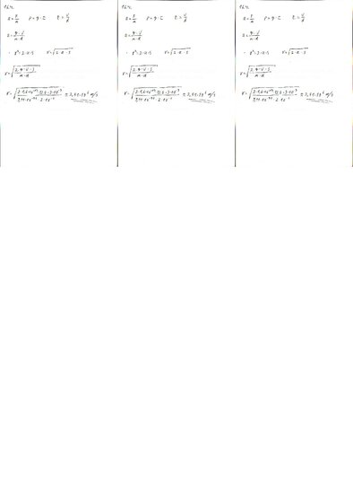 Summaries, Notes 'Fizikas uzdevumu risinājumu apkopojums. Lādētu daļiņu kustība elektrostatiskajā ', 6.