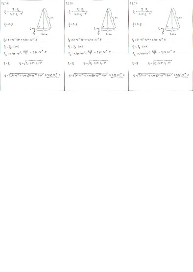 Summaries, Notes 'Fizikas uzdevumu risinājumu apkopojums. Lādētu daļiņu kustība elektrostatiskajā ', 52.