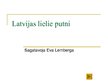 Presentations 'Latvijas lielie putni', 1.