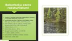Presentations 'Beberbeķu ezera ekosistēmas pētīšana', 4.