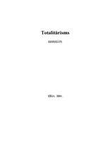 Research Papers 'Totalitārisms', 1.
