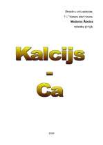 Summaries, Notes 'Kalcijs', 1.