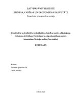 Research Papers 'Kvantitatīvās un kvalitatīvās (neskaitliskās) pētniecības metožu salīdzinājums. ', 1.