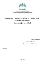 Research Papers 'Cietas vielas blīvums un porainība', 1.