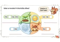 Presentations 'Latviešu valodas rakstīšanas uzdevumi 1.–2. klasei', 2.