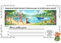 Presentations 'Latviešu valodas rakstīšanas uzdevumi 1.–2. klasei', 5.