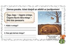 Presentations 'Latviešu valodas rakstīšanas uzdevumi 1.–2. klasei', 7.
