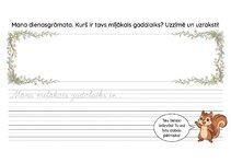 Presentations 'Latviešu valodas rakstīšanas uzdevumi 1.–2. klasei', 10.