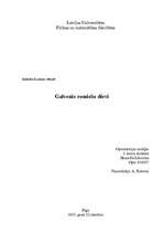 Research Papers 'Galvenie romiešu dievi', 1.