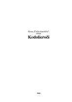 Research Papers 'Kodolieroči', 1.