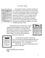 Research Papers '"Ford" zīmols un reklāmas 1903.-1932.gadā', 11.