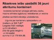Presentations 'Ūdens apgāde: notekūdeņu, atkritumu apsaimniekošana un sanācija', 14.