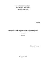 Research Papers 'Latvijas kaimiņvalstu arheoloģija', 1.