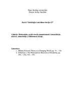 Summaries, Notes 'Modernitātes sociālo teoriju pamatelementi: komunikācija, diskurss, demokrātija', 1.