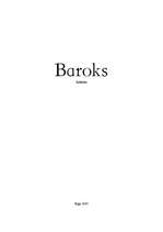 Research Papers 'Baroks', 1.