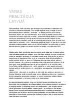 Essays 'Valsts varas realizācija Latvijā', 1.