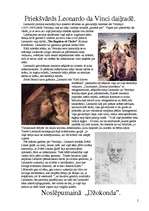 Research Papers 'Leonardo da Vinči izcilāko darbu noslēpumi', 2.