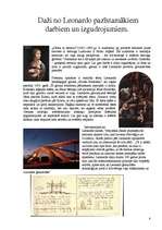 Research Papers 'Leonardo da Vinči izcilāko darbu noslēpumi', 8.