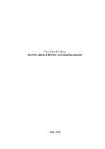 Essays 'Alfrēda Ādlera dzīves stila teorijas analīze', 1.