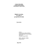 Research Papers 'Digitālā televīzija, tās veidi unperspektīvas Latvijā', 1.