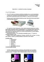Summaries, Notes 'Multimediju tehnoloģijas. CD un DVD RW iekārta ', 1.