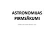 Presentations 'Astronomijas pirmsākumi', 1.