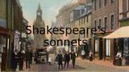 Presentations 'Shakespeare's sonnets', 1.