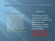Presentations 'Lietuvas un Latvijas salīdzinājums', 13.