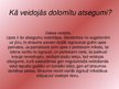 Presentations 'Dolomītu atsegumi Lielupes krastā', 22.