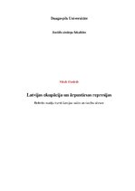 Research Papers 'Latvijas okupācija un ārpustiesas represijas', 1.
