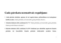 Summaries, Notes 'SIA X gada pārskats', 4.