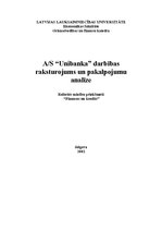 Research Papers 'AS “Unibanka” darbības raksturojums un pakalpojumu analīze', 1.