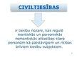 Presentations 'Civiltiesības', 2.