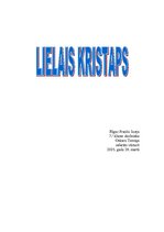 Research Papers 'Lielais Kristaps', 1.