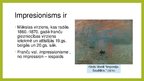 Presentations 'Impresionisms literetūrā, dzejā, mākslā', 2.