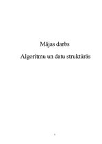 Samples 'Algoritmi un datu struktūras', 1.