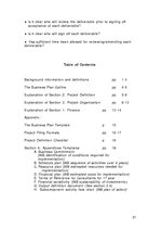 Summaries, Notes 'The Educational Quality Component Business Plan', 21.