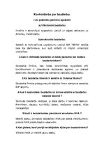 Summaries, Notes 'Kontroldarbs par bezdarbu', 1.