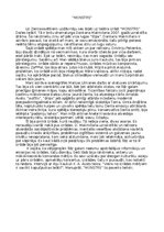 Essays 'Recenzija par izrādi "Monstrs"', 1.