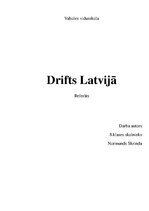 Research Papers 'Drifts Latvijā', 1.