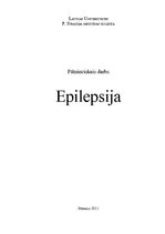 Research Papers 'Epilepsija', 1.