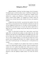 Research Papers 'Lailas Ilzes Purmalietes rokopera "Olivers" un Čārlza Dikensa romāns "Olivera Tv', 2.
