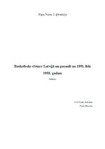 Research Papers 'Basketbola vēsture Latvijā un pasaulē no 1891. līdz 1958.gadam', 1.