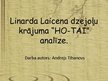 Presentations 'Linarda Laicena dzejoļu krājuma "HO-TAI" analīze', 1.