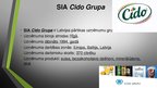 Presentations 'Uzņēmums "Cido Grupa"', 2.