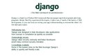 Presentations 'Django Book Presentation', 2.
