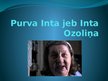 Presentations 'Purva Inta jeb Inta Ozoliņa', 1.