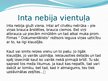 Presentations 'Purva Inta jeb Inta Ozoliņa', 4.